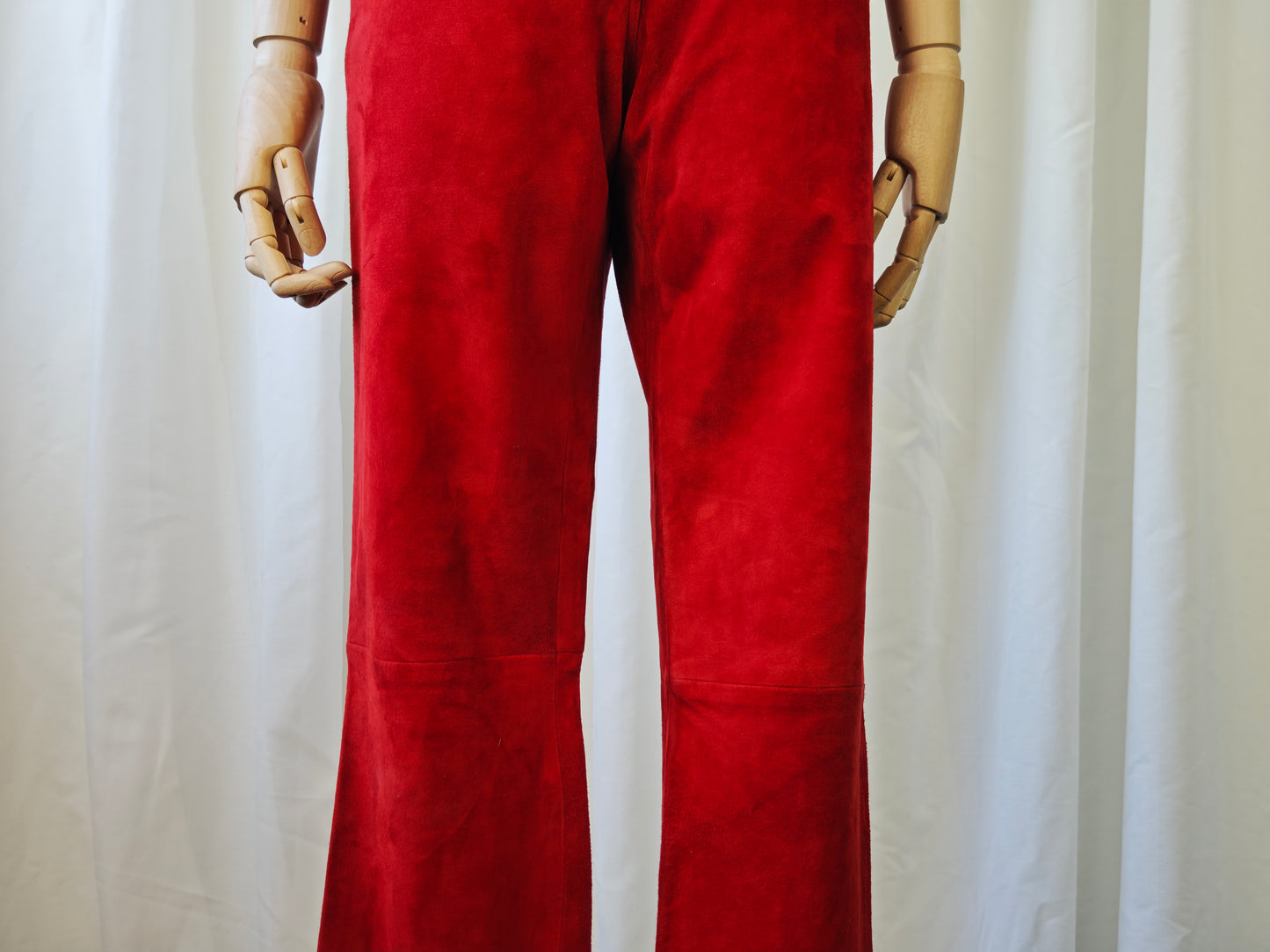 Hugo Boss suède trousers