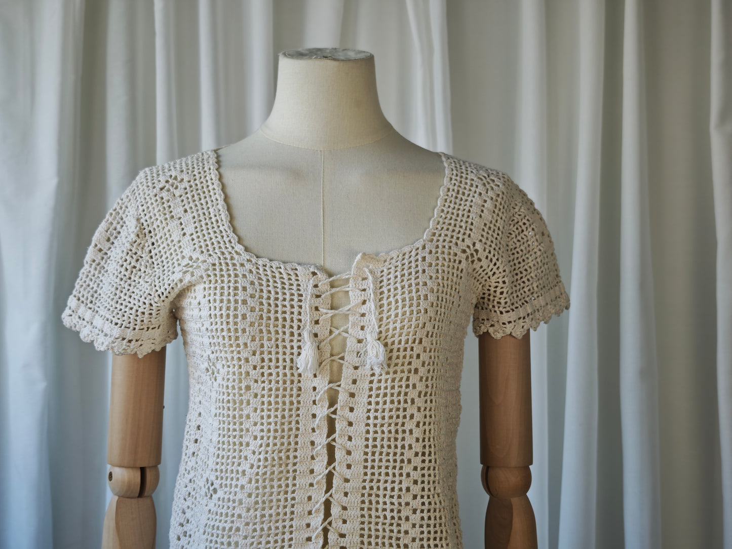 Vintage crochet top