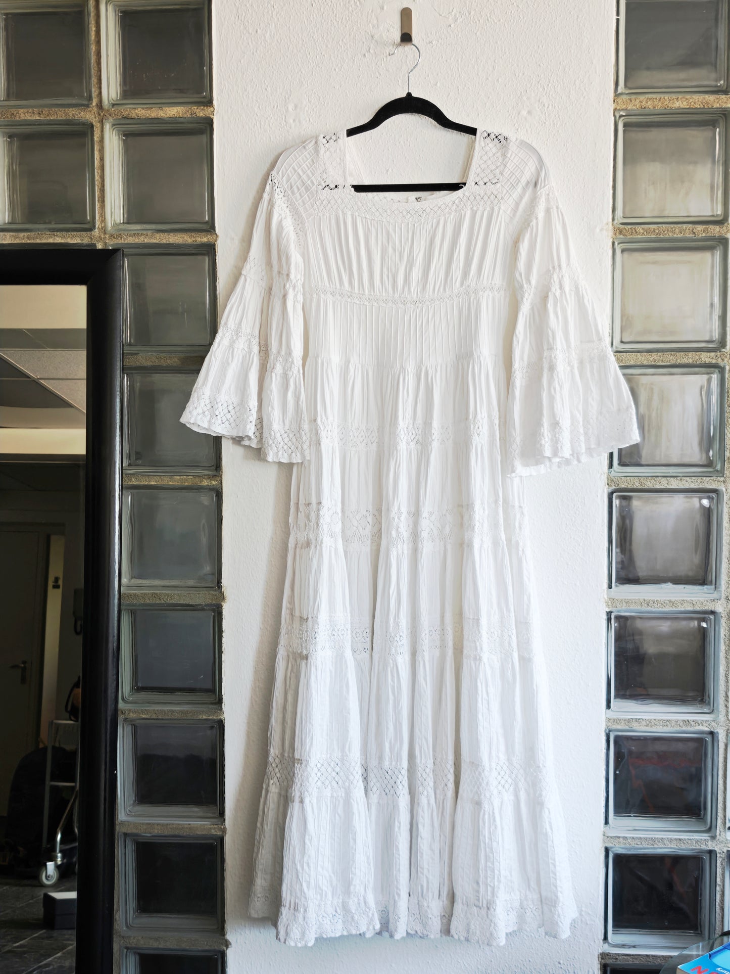 1970s mexican wedding dress