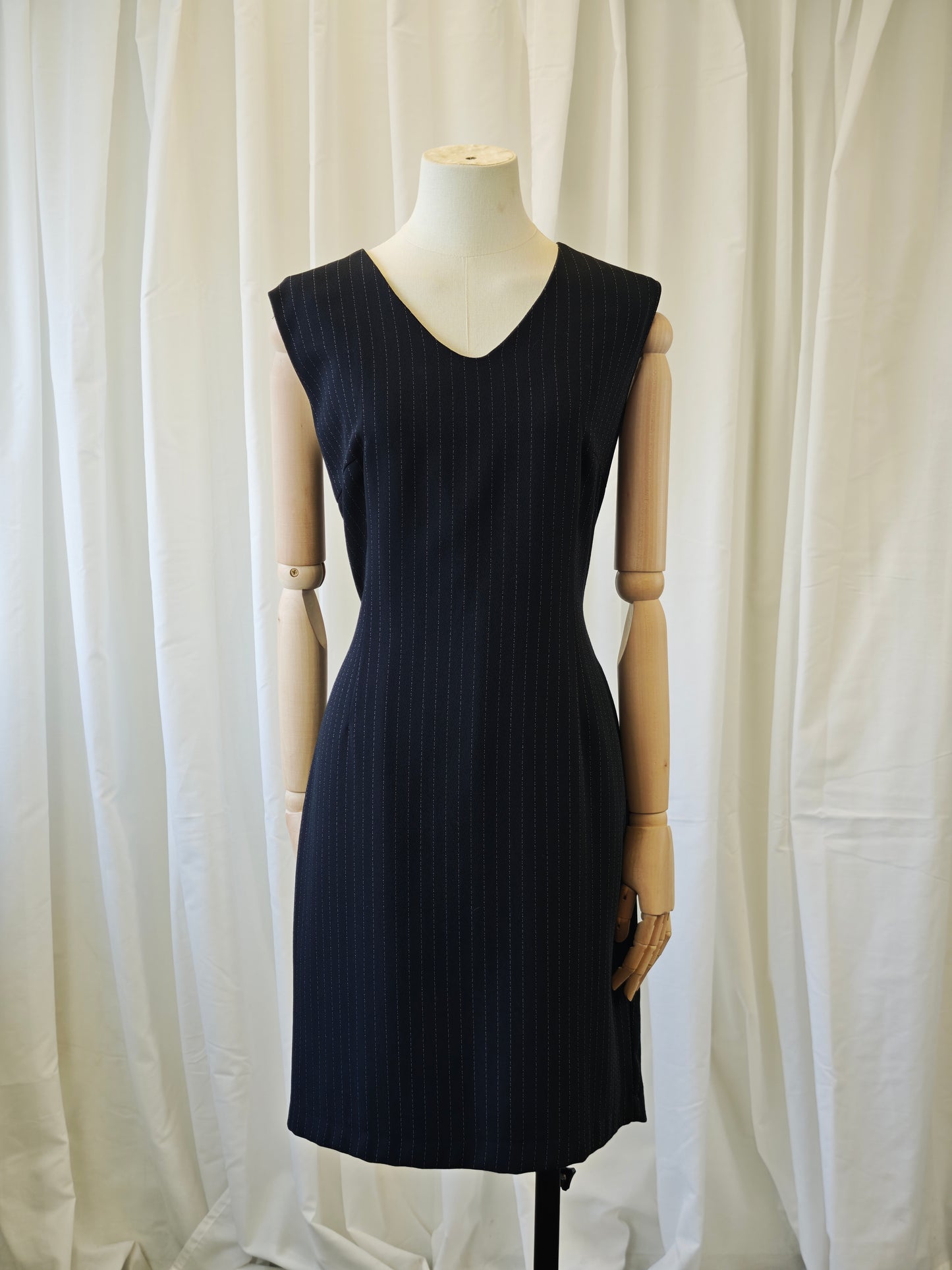 Pinstripe dress - M/L