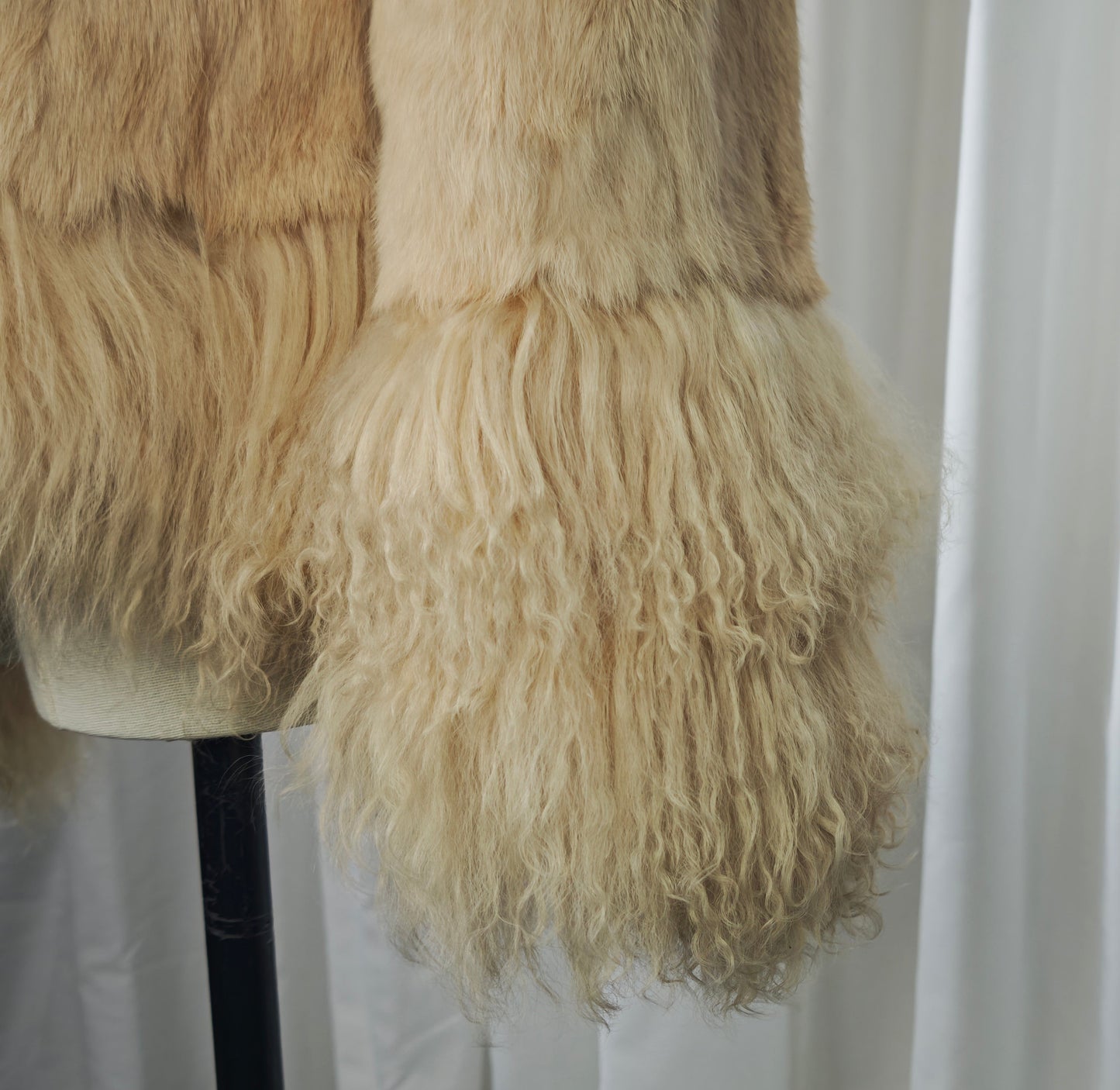 Mongolian fur jacket