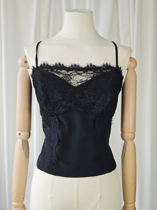 Lace corset top