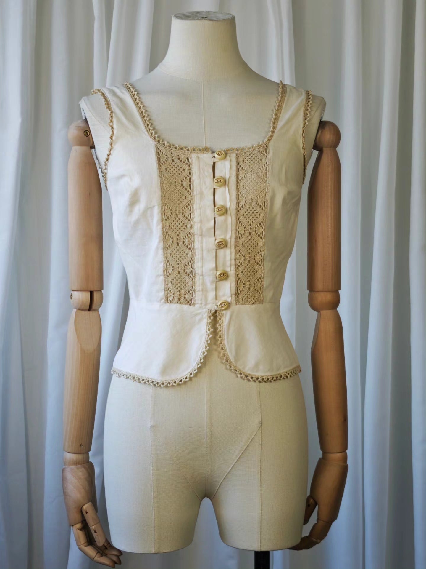 Vintage embroidery top