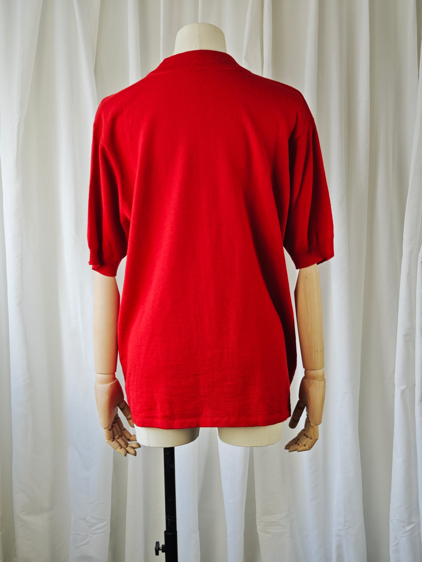 Red wool knit - XL/XXL