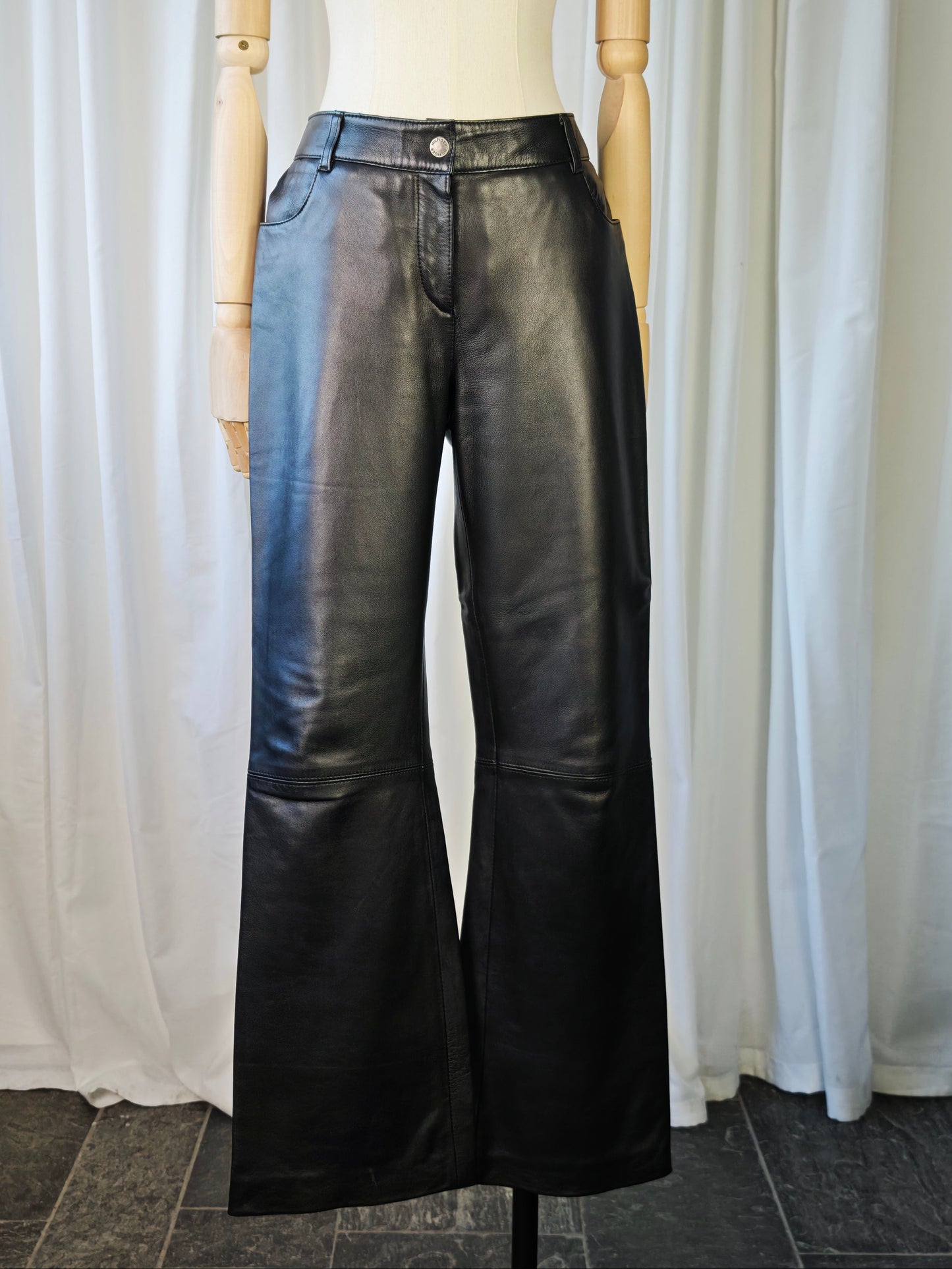 Tommy Hilfiger leather trousers