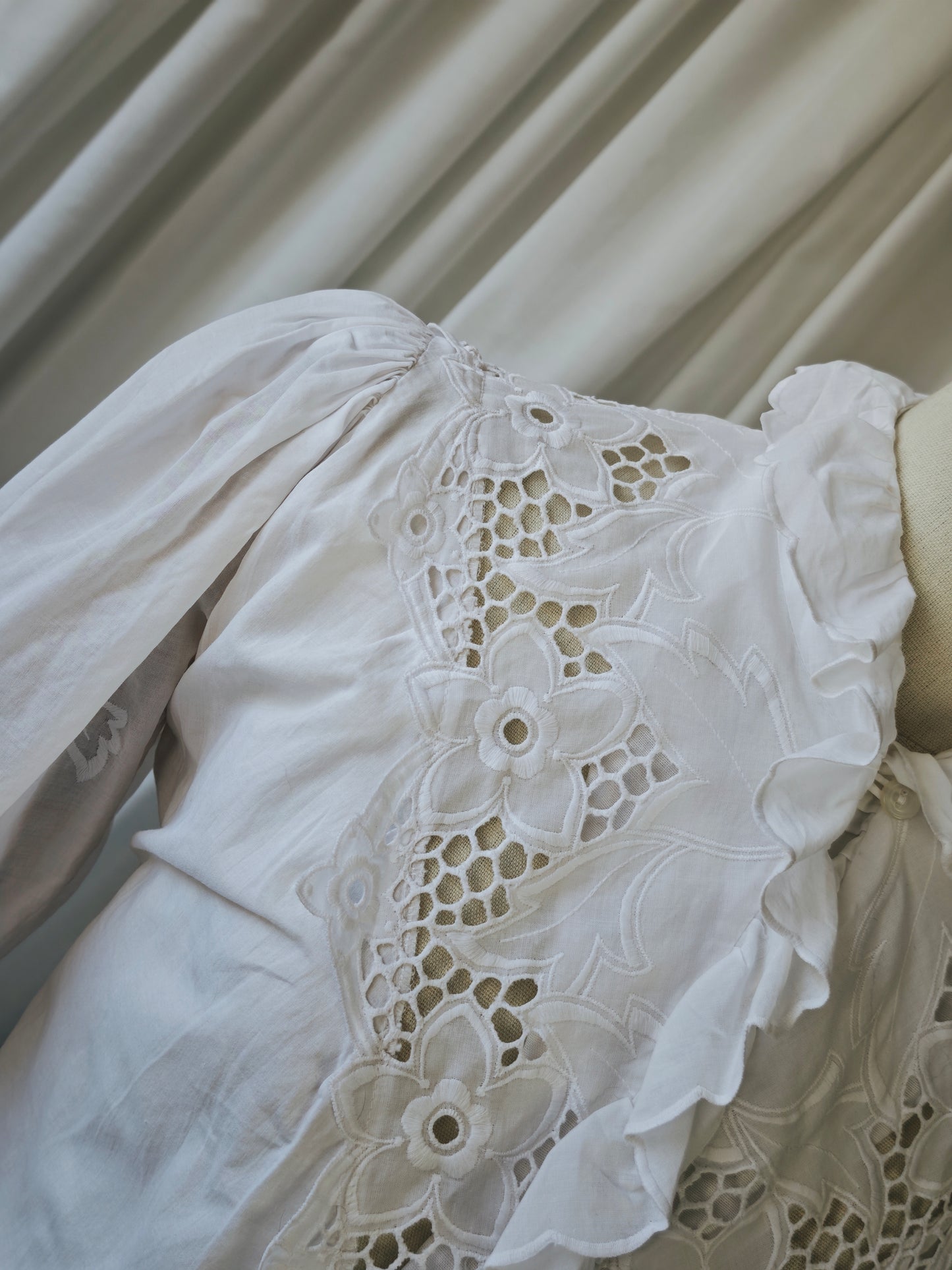 1970's Victorian inspired blouse