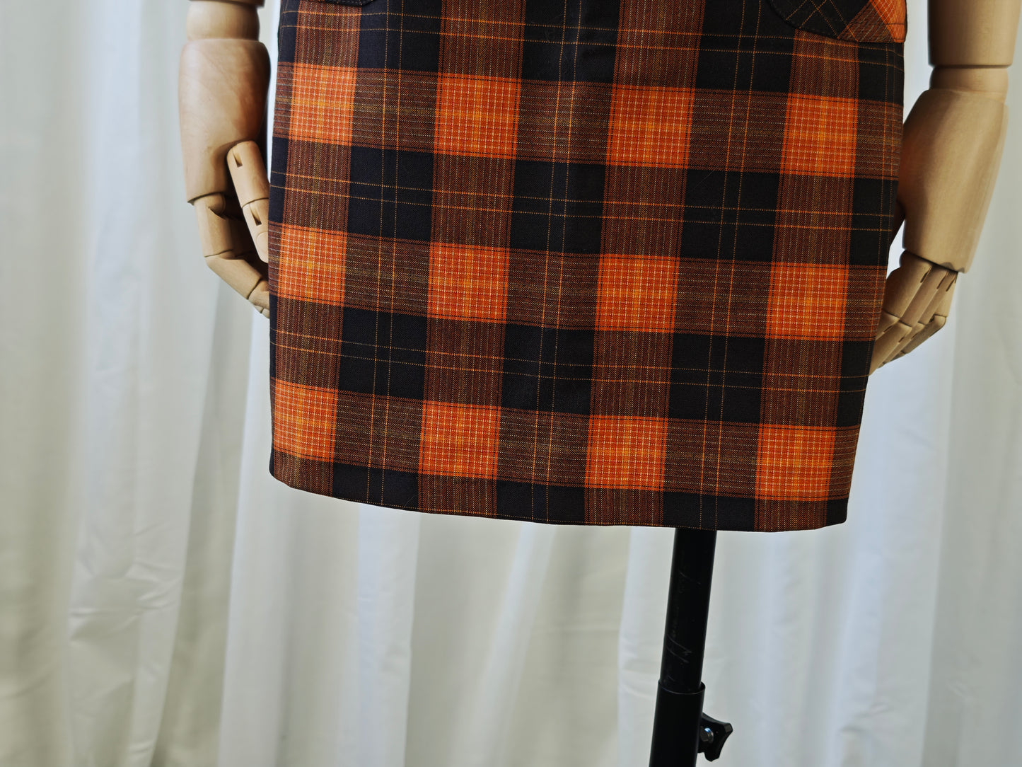 Checked skirt - M/L