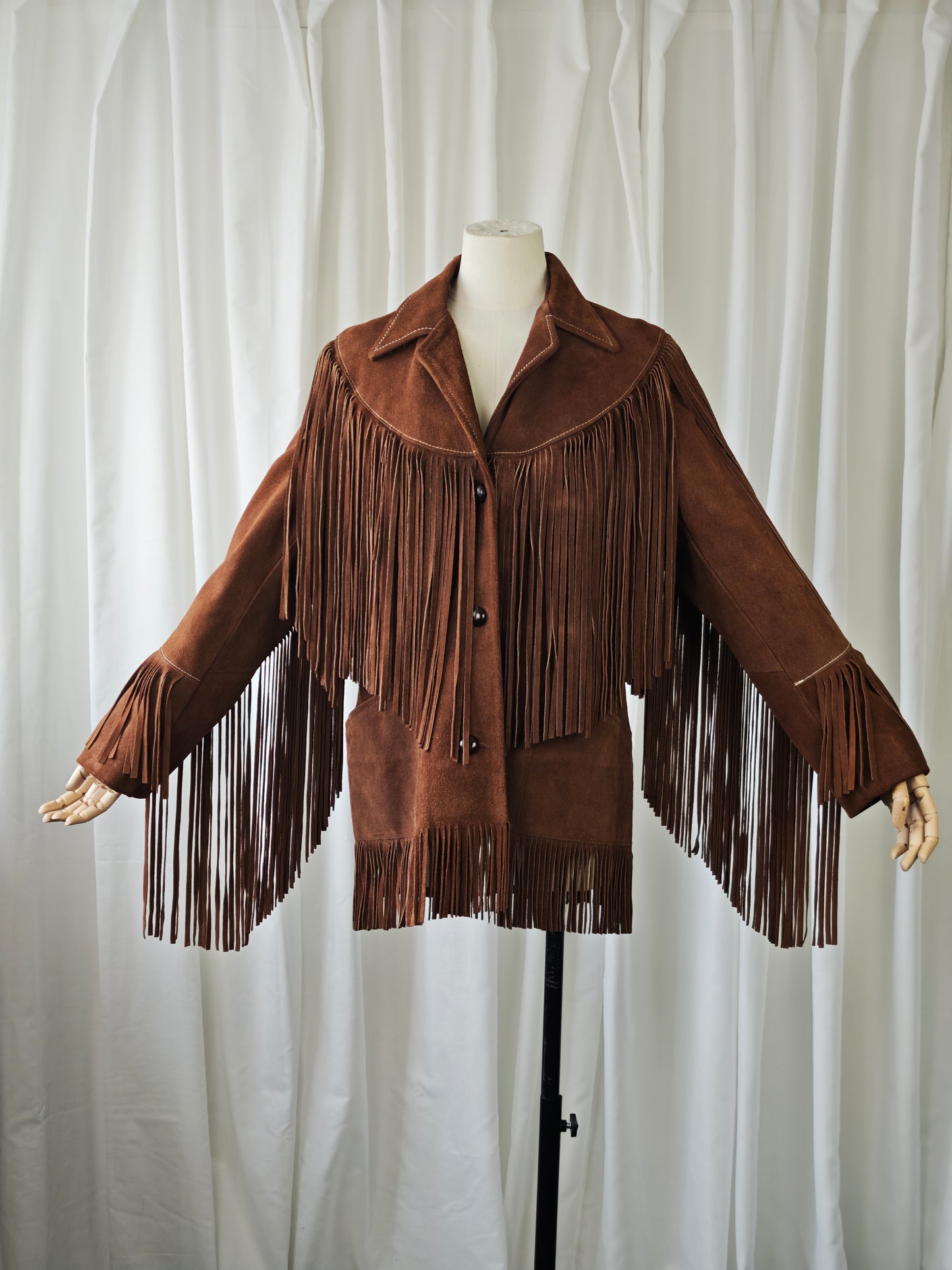 1970's fringe jacket