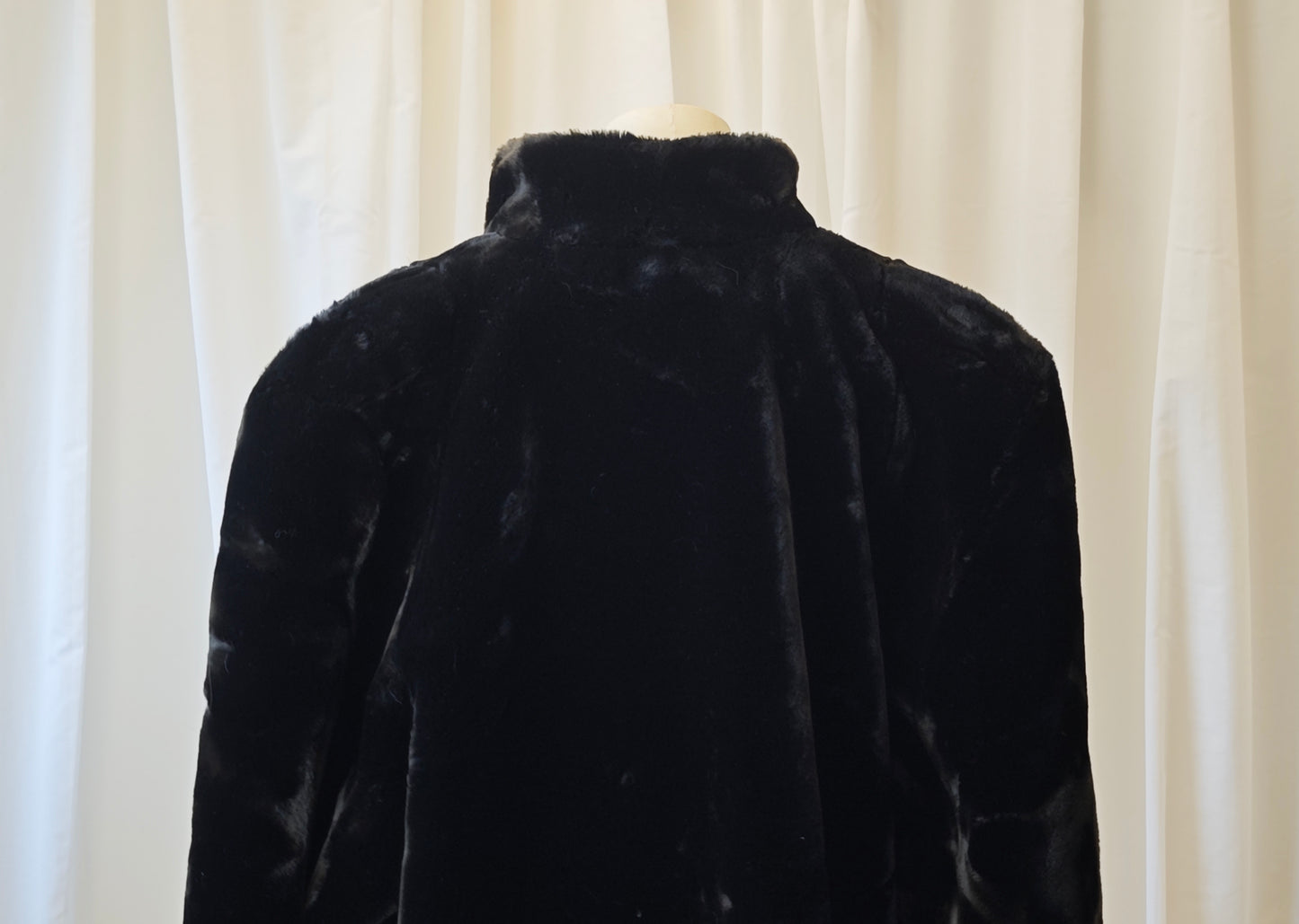 Faux fur maxi coat - XL/XXL
