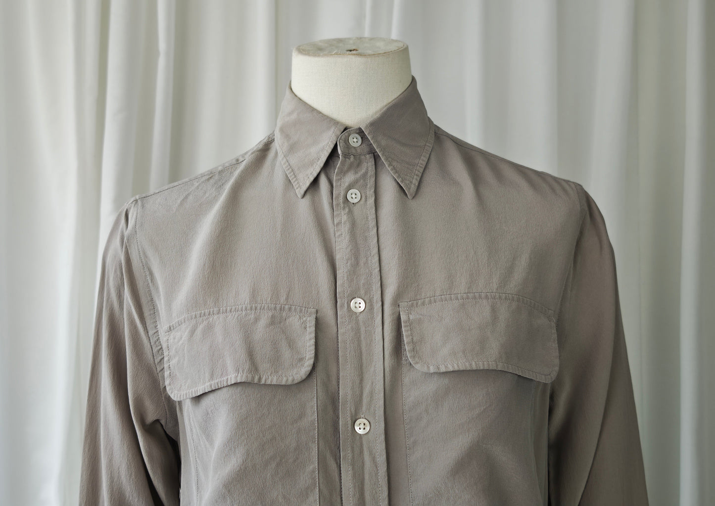 Ralph Lauren mulberry silk shirt