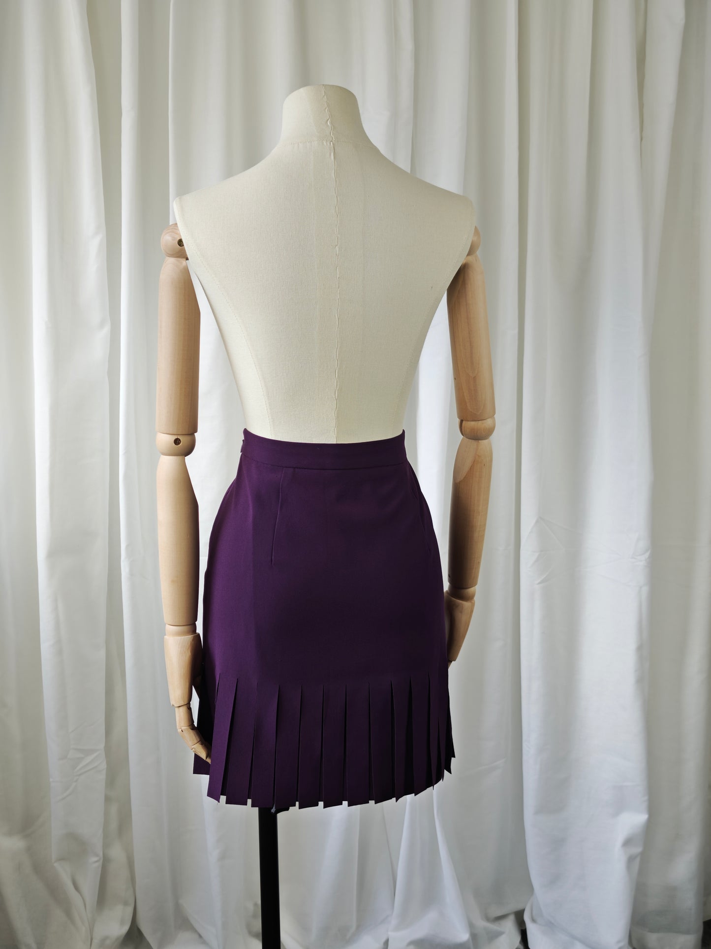 Moschino fringe skirt - L