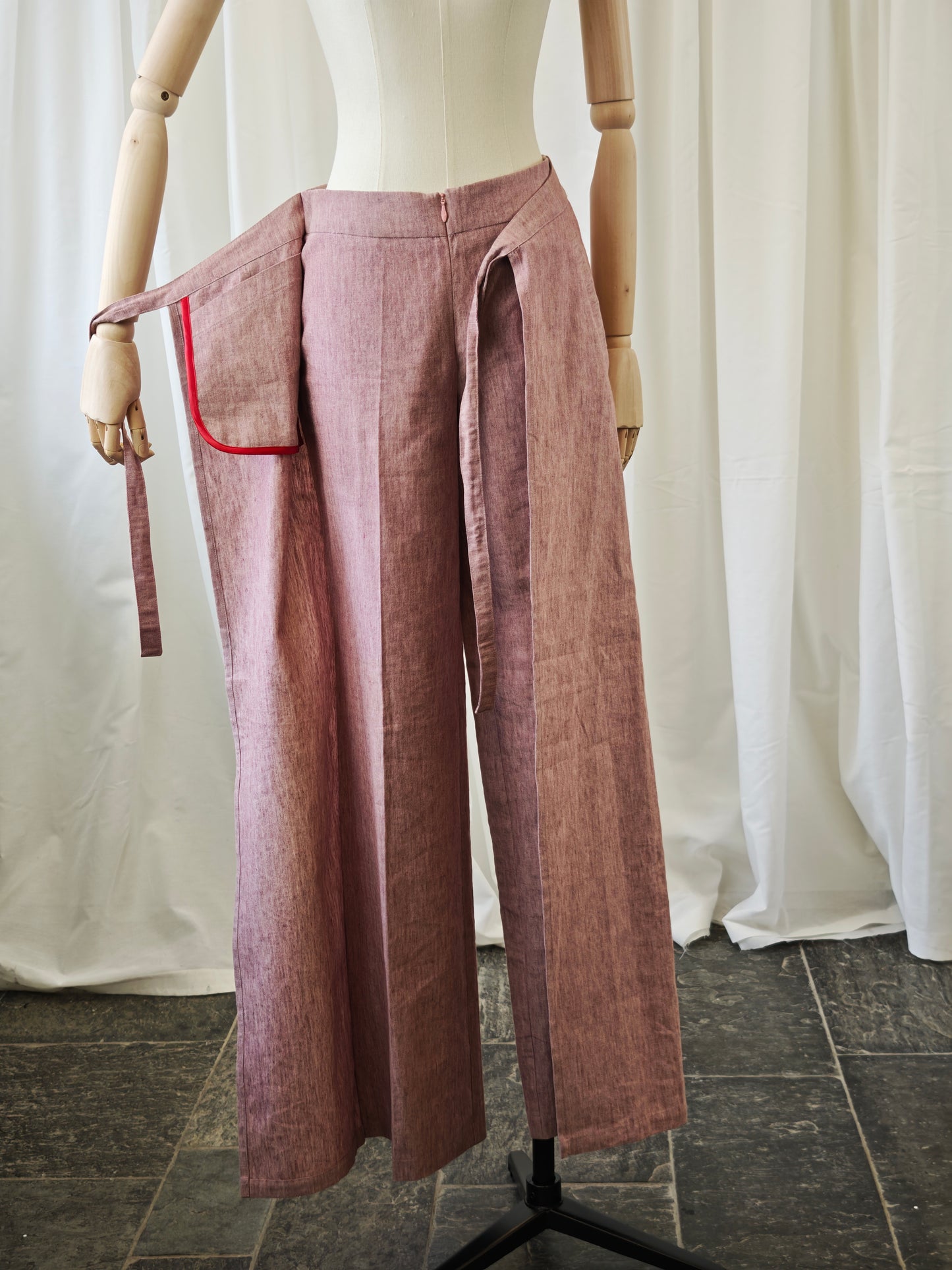 Wrap trousers - M