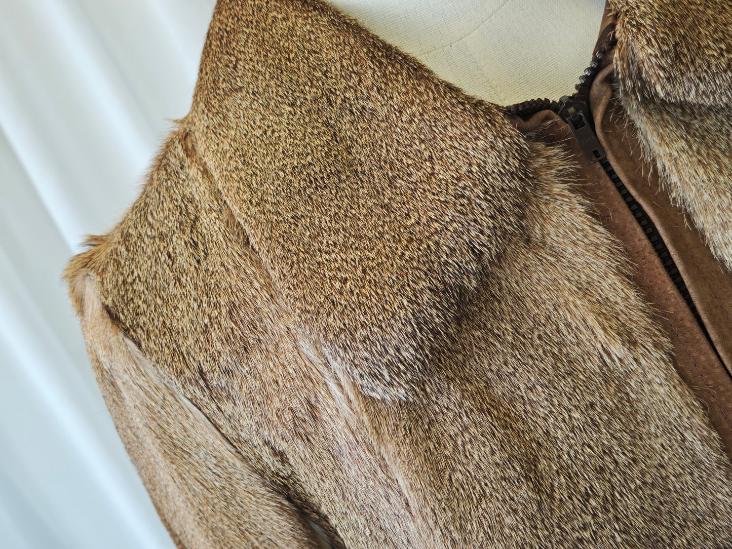 1970's deer fur jacket