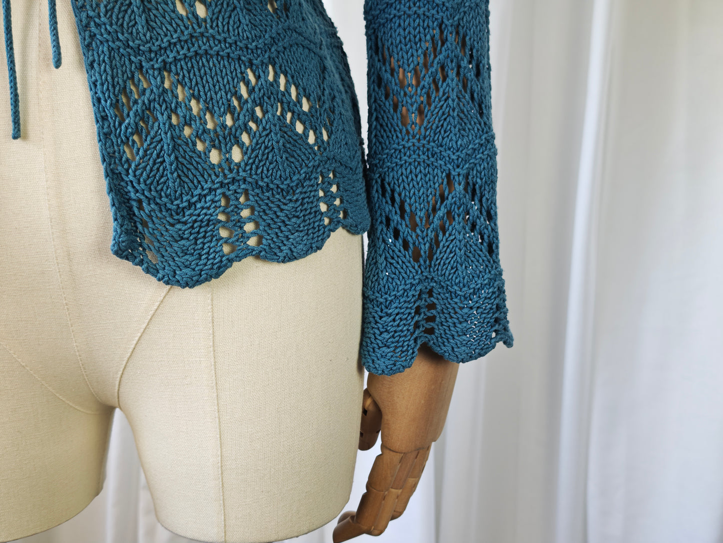 Vintage crochet vest