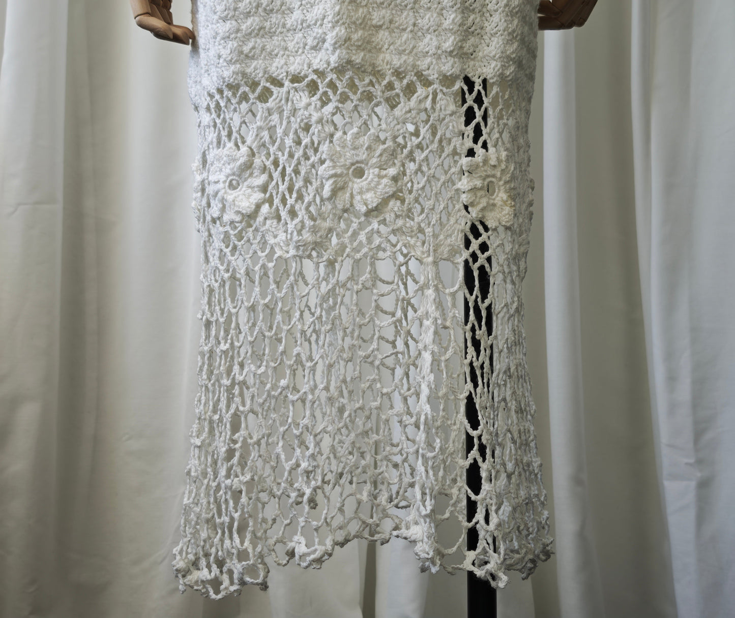 Crochet maxi dress