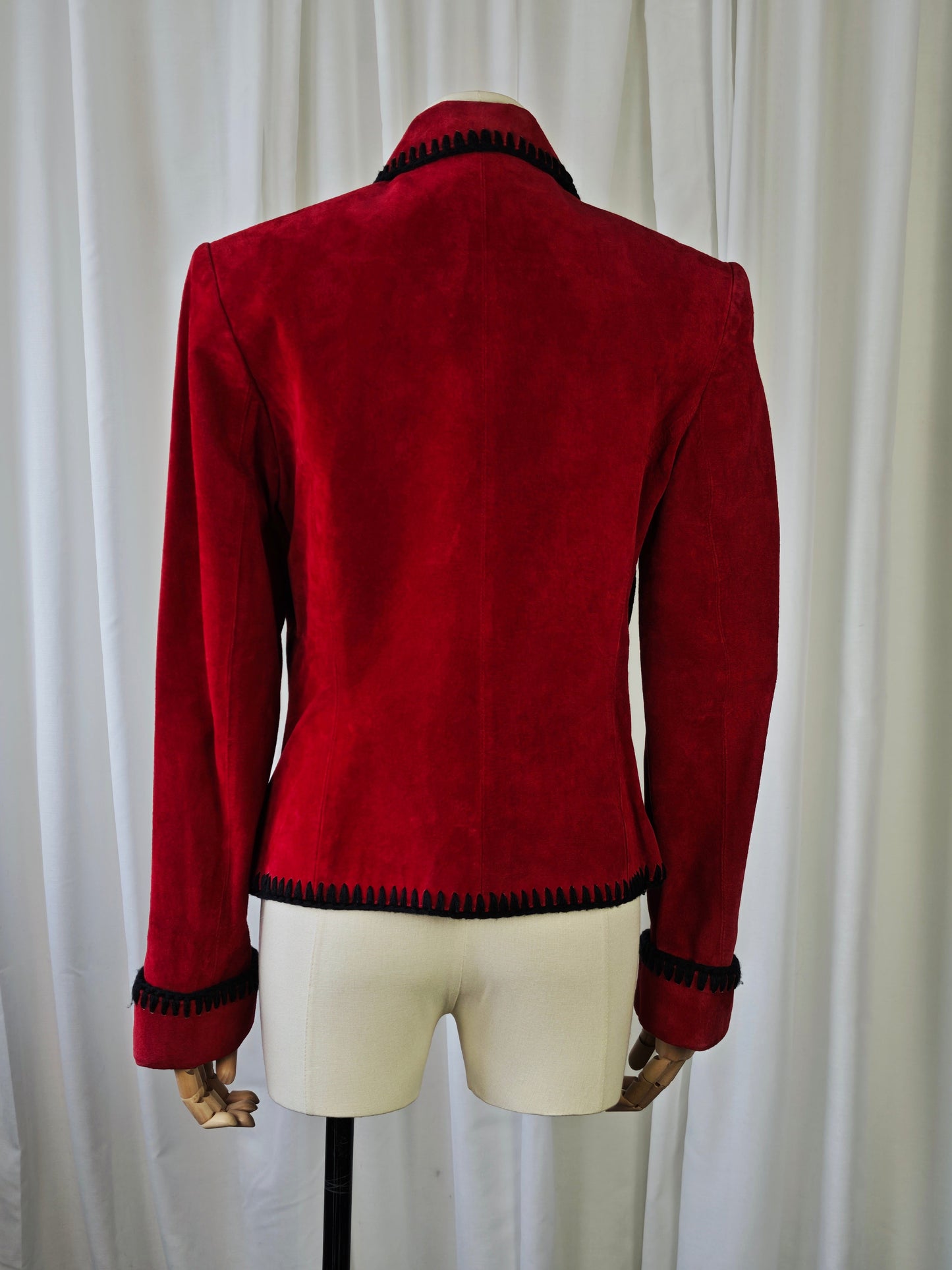 Suède Mandarin jacket