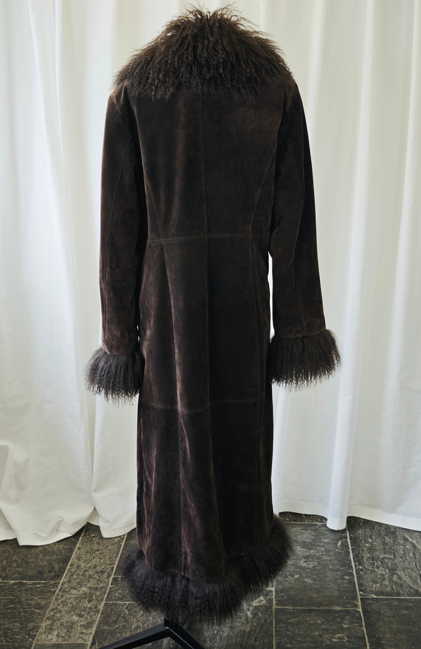 Mongolian fur coat