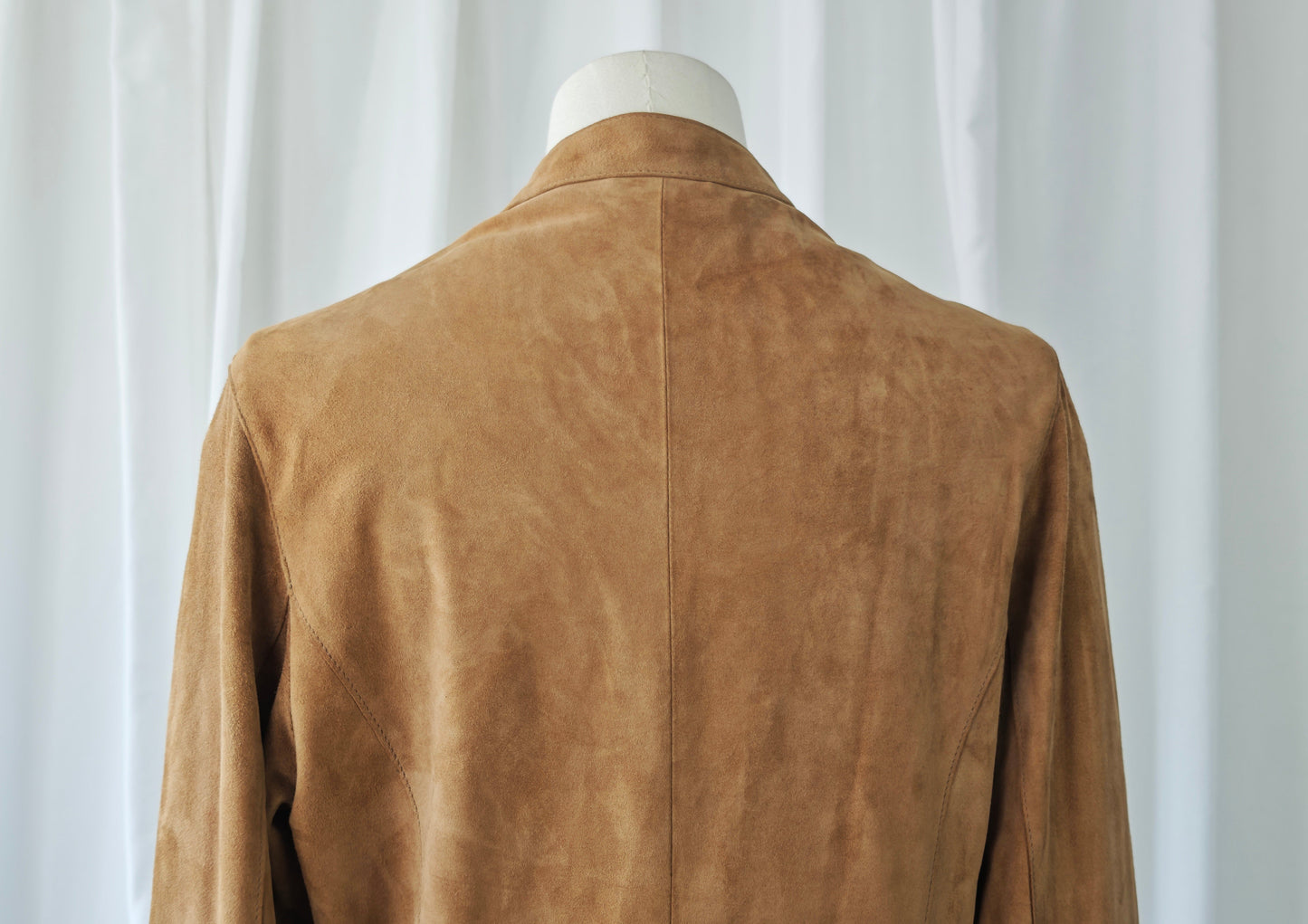 Suède fringe coat