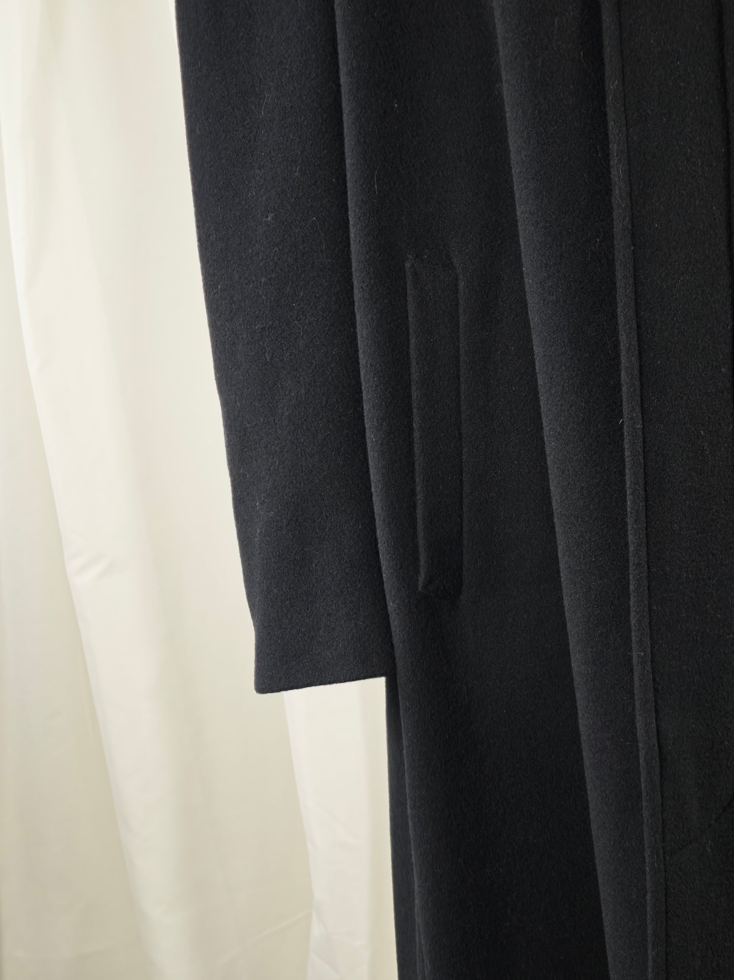 Classic black coat - XL/XXL