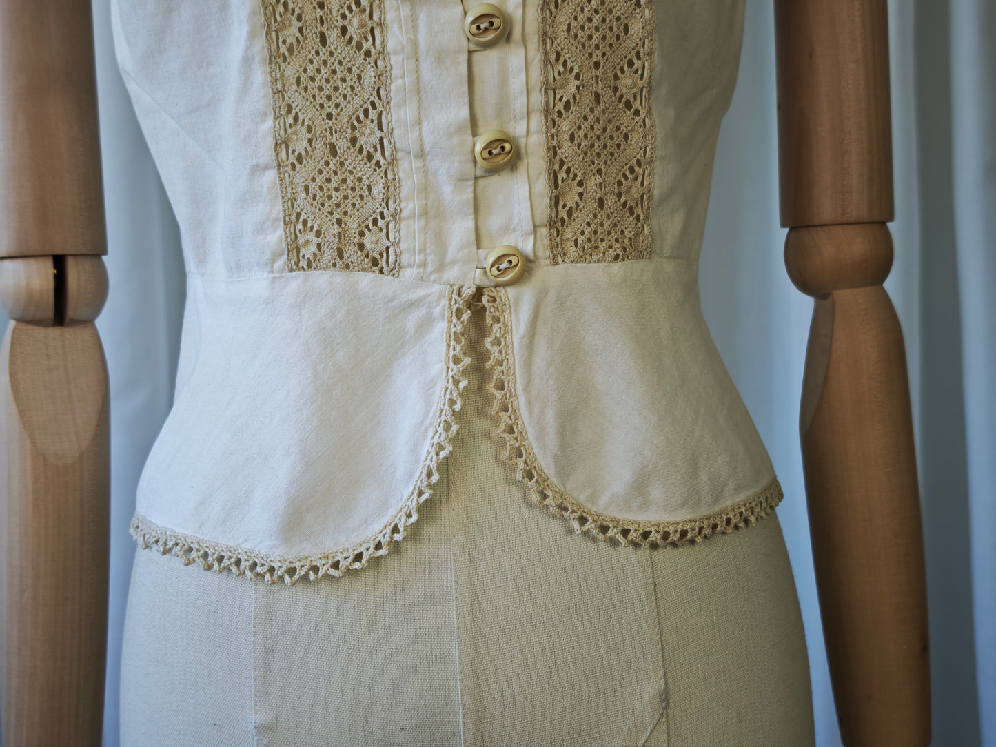 Vintage embroidery top