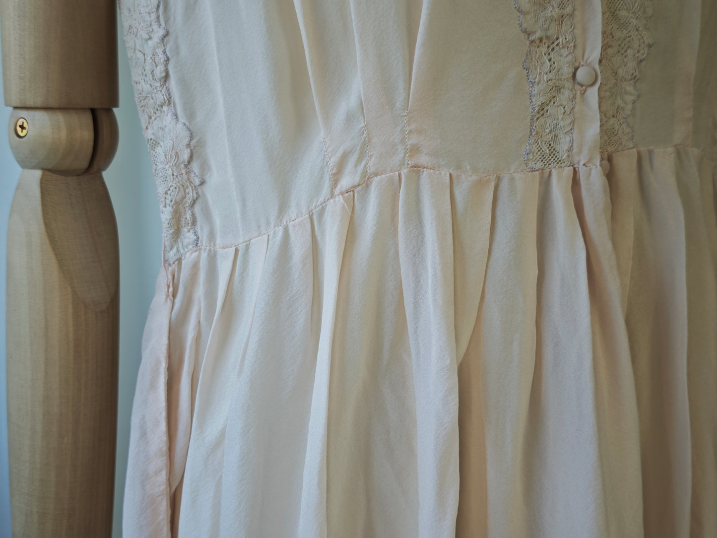 1930s silk slip dress