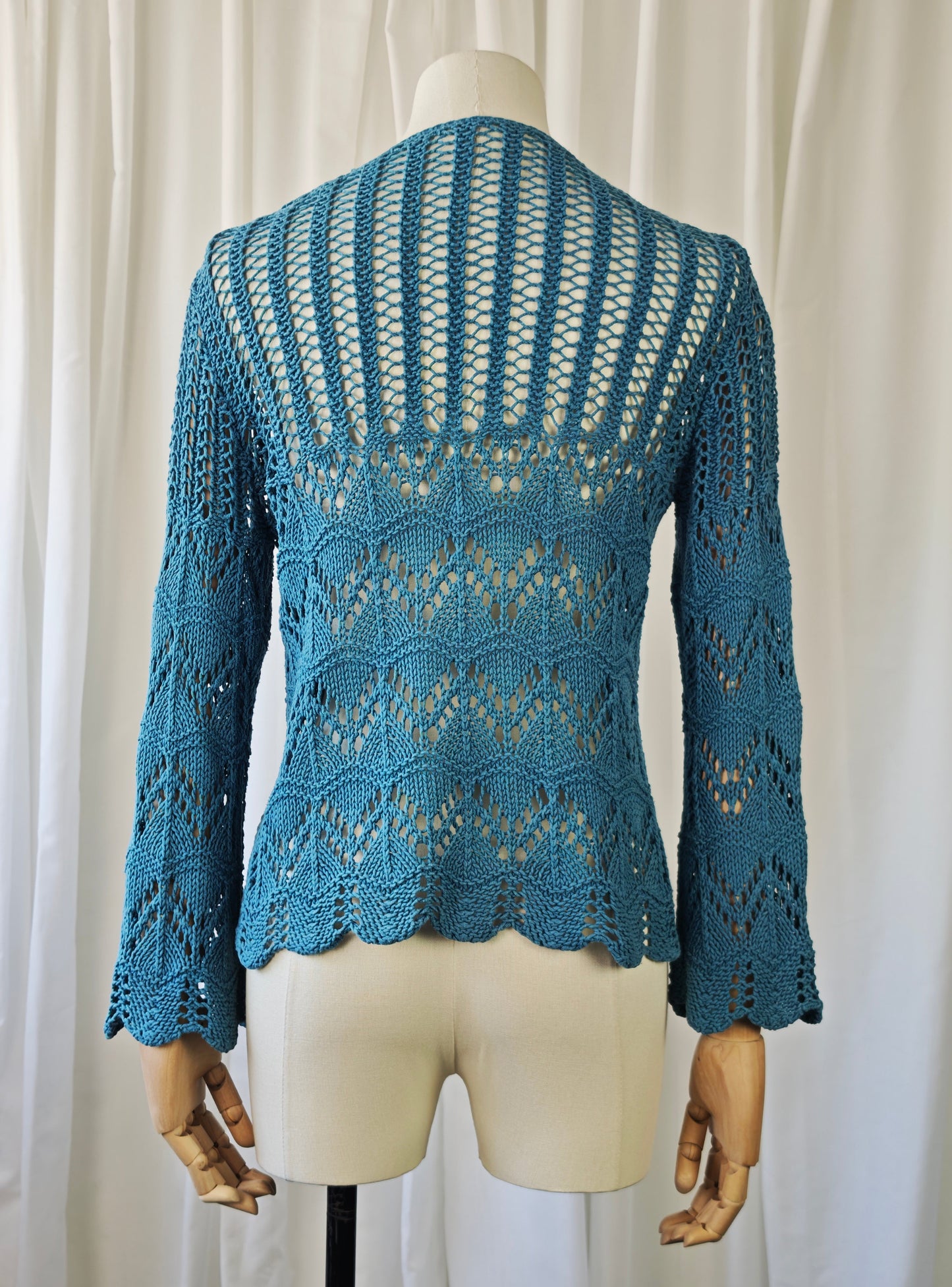 Vintage crochet vest