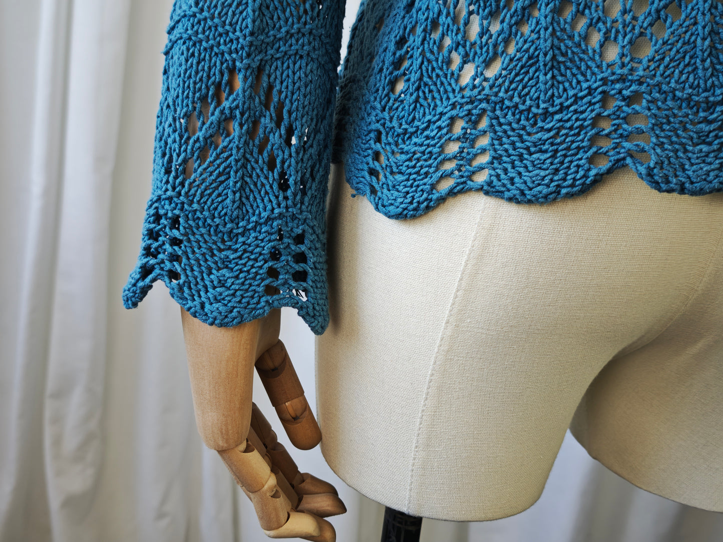 Vintage crochet vest