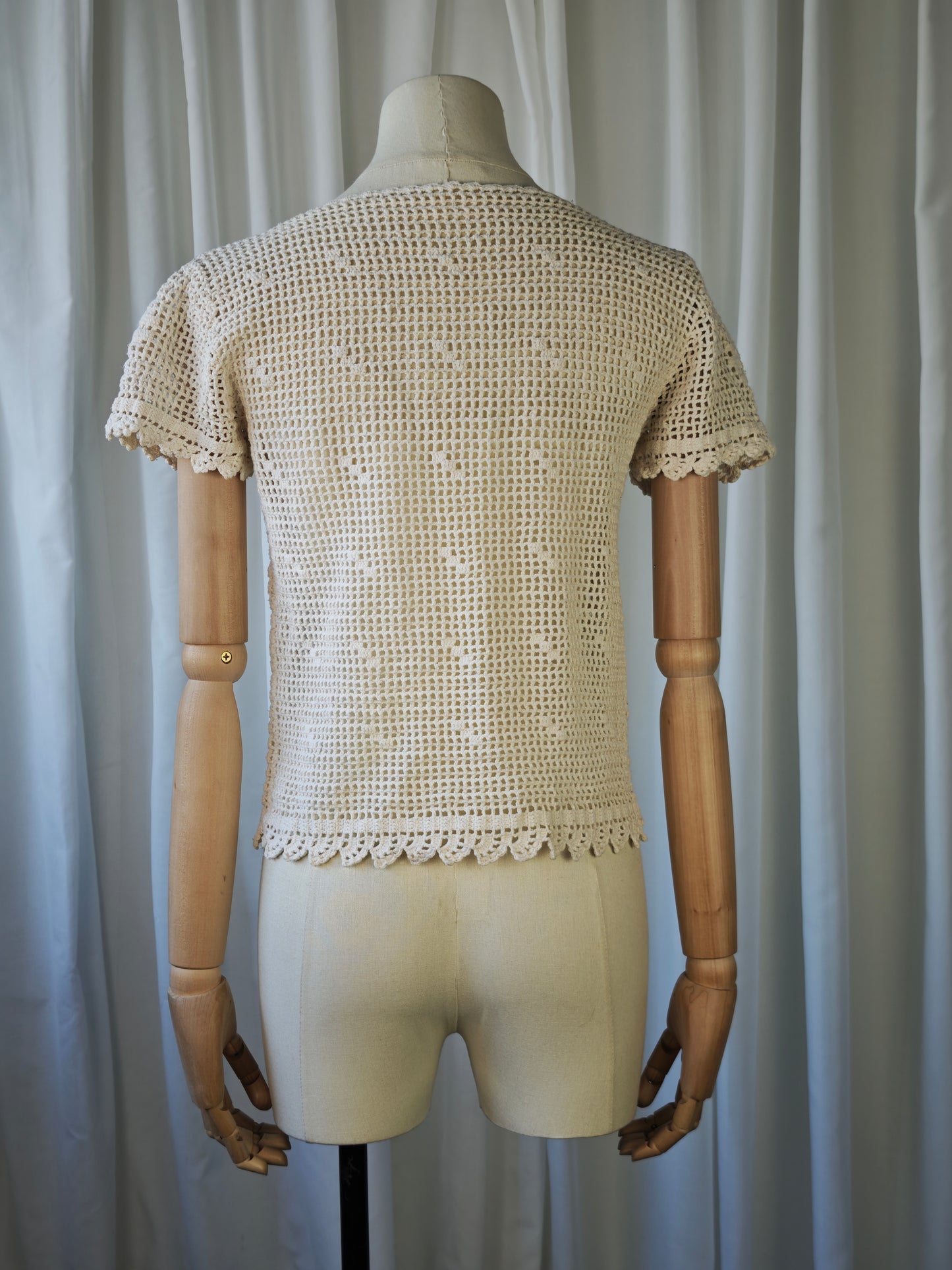 Vintage crochet top
