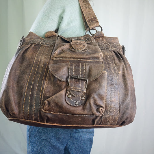 Slouchy bag.
