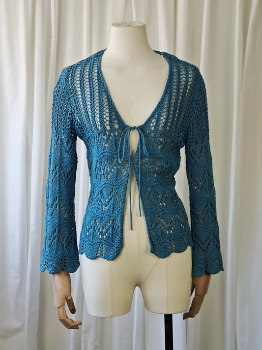 Vintage crochet vest