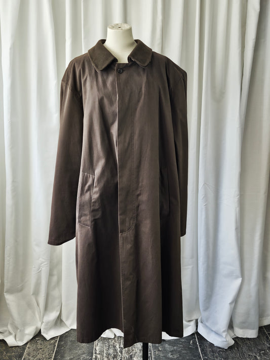 Chocolate brown bugatti trench - XL/XXL