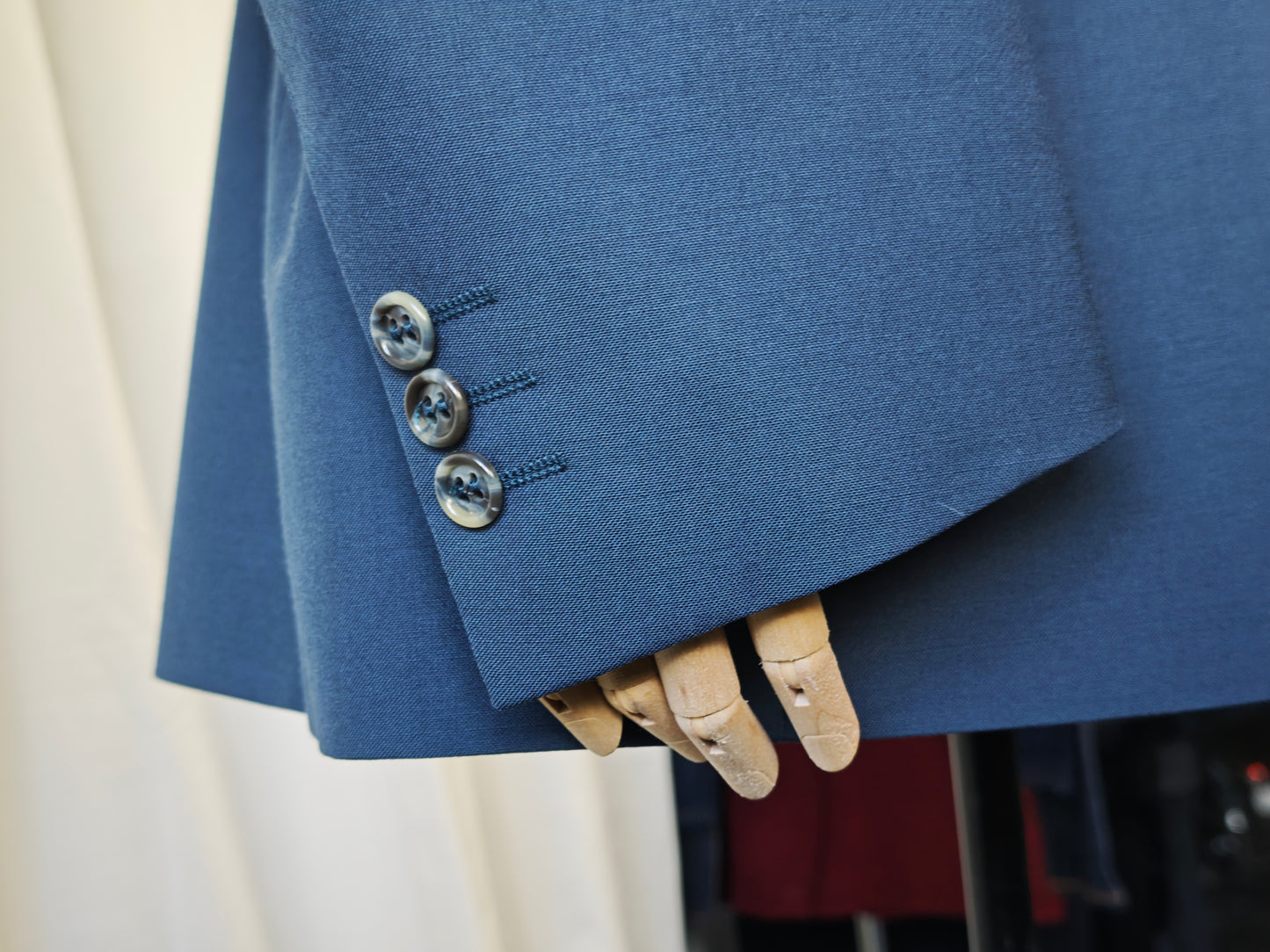 Grey/blue blazer - L/XL