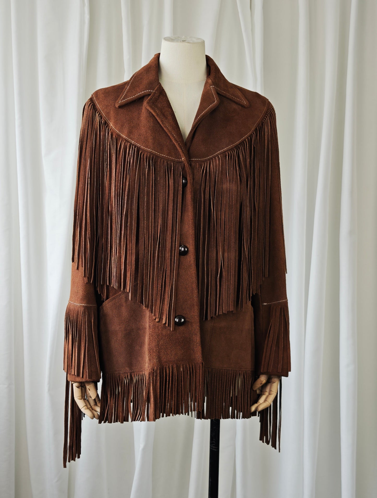 1970's fringe jacket