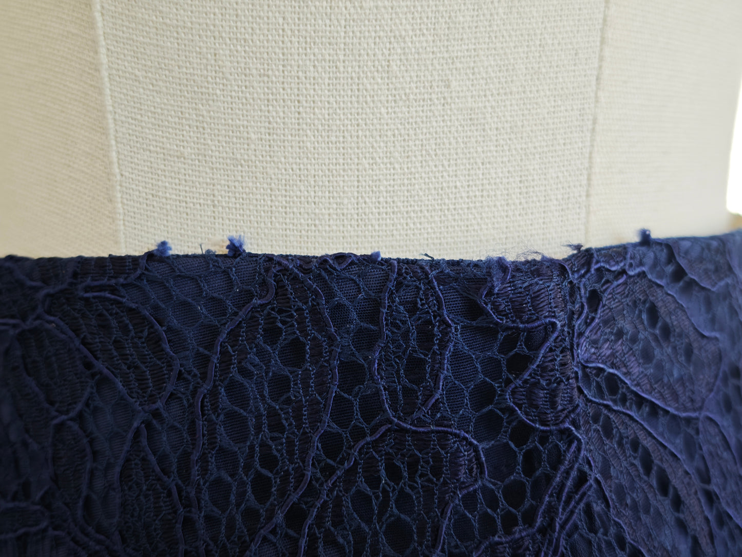 Purple lace trousers