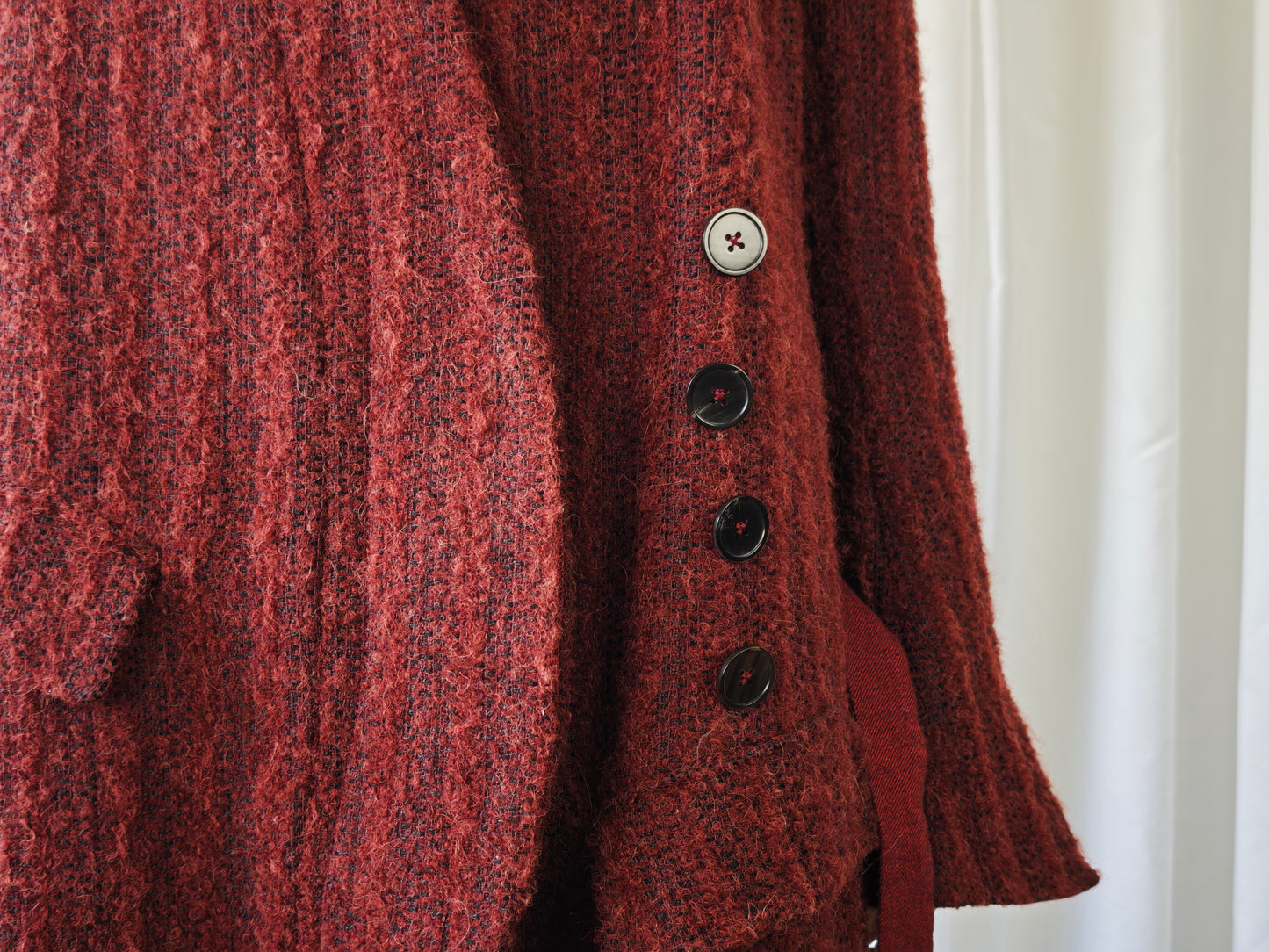 Ann Demeulemeester wrap coat