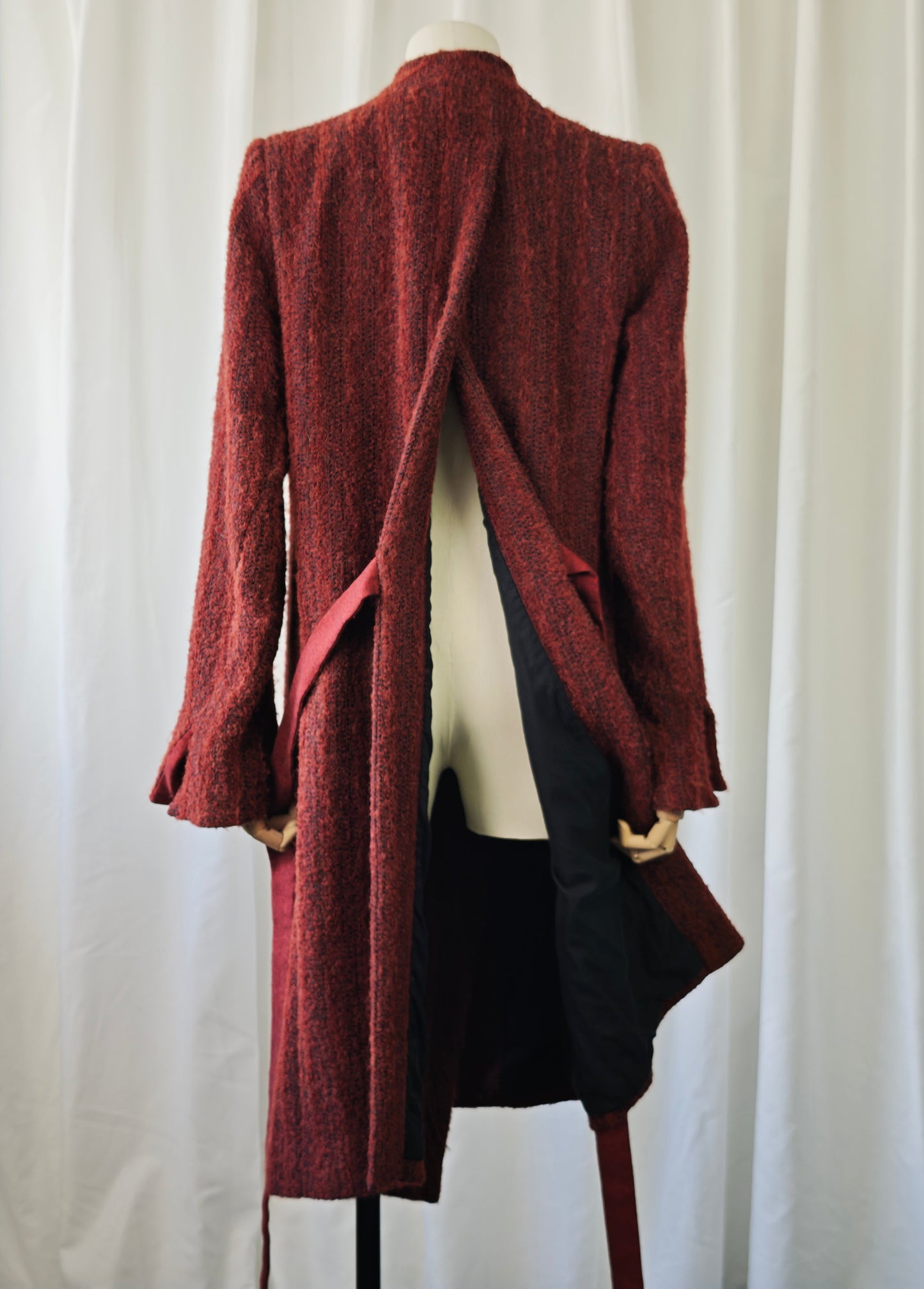 Ann Demeulemeester wrap coat