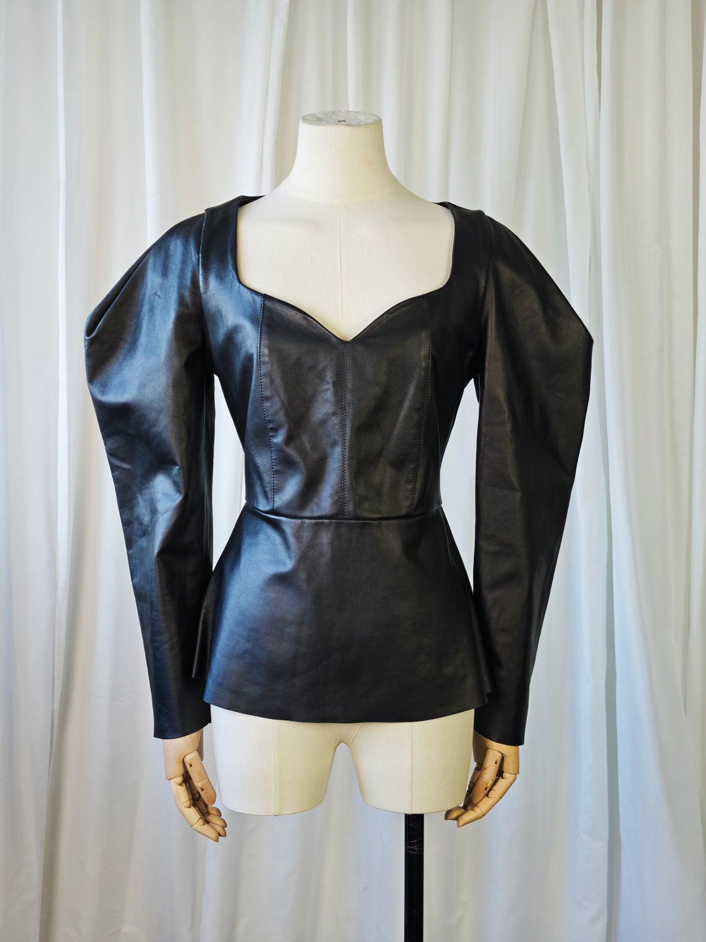 Leather top