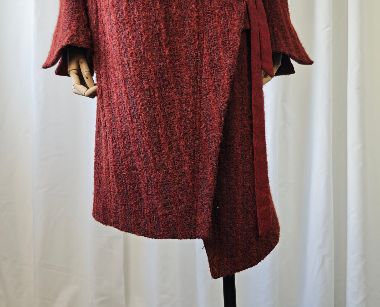 Ann Demeulemeester wrap coat