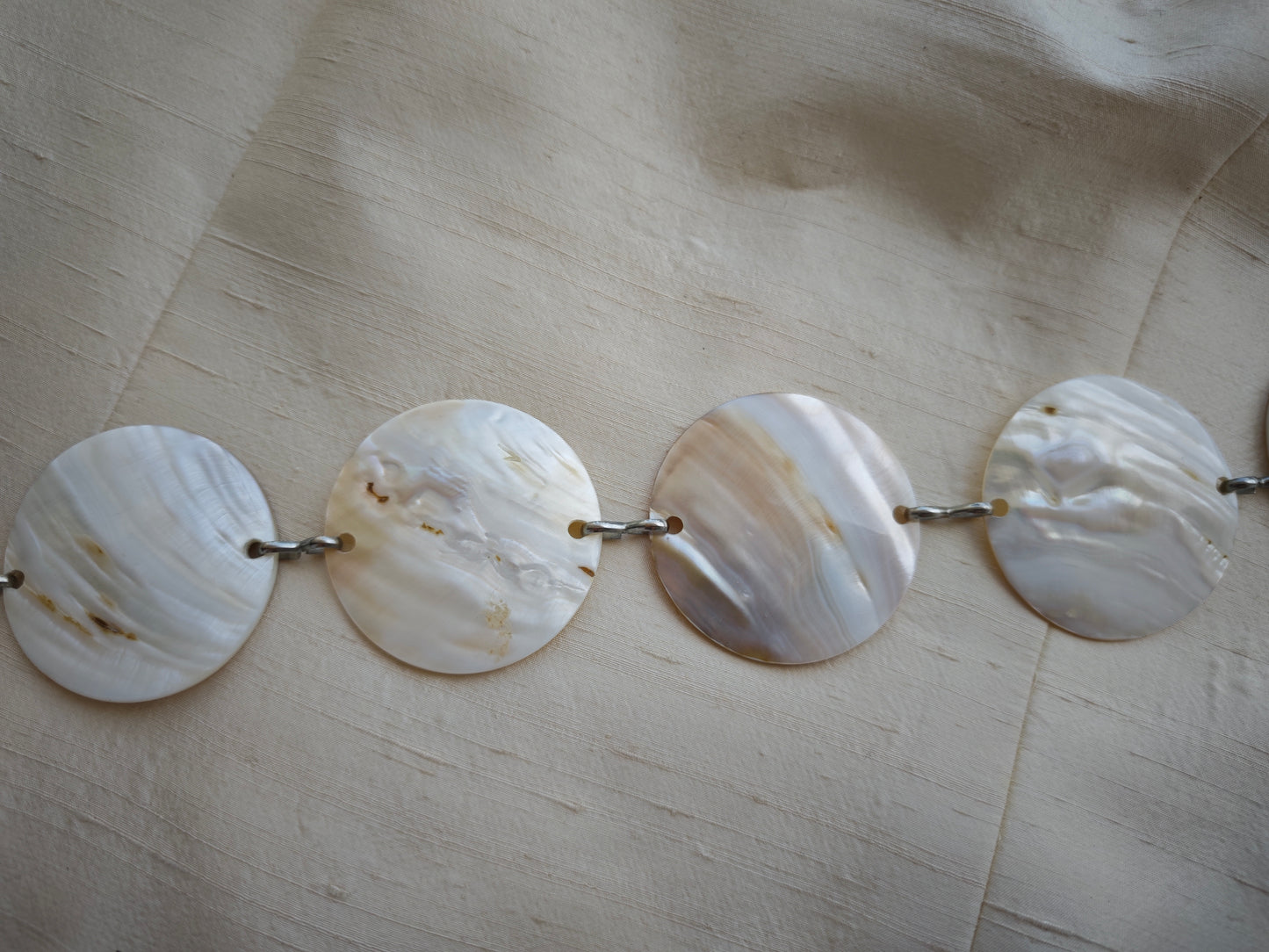 Natural shell belt