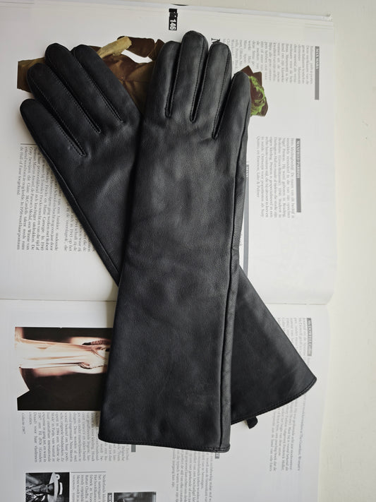 Leather gloves - M