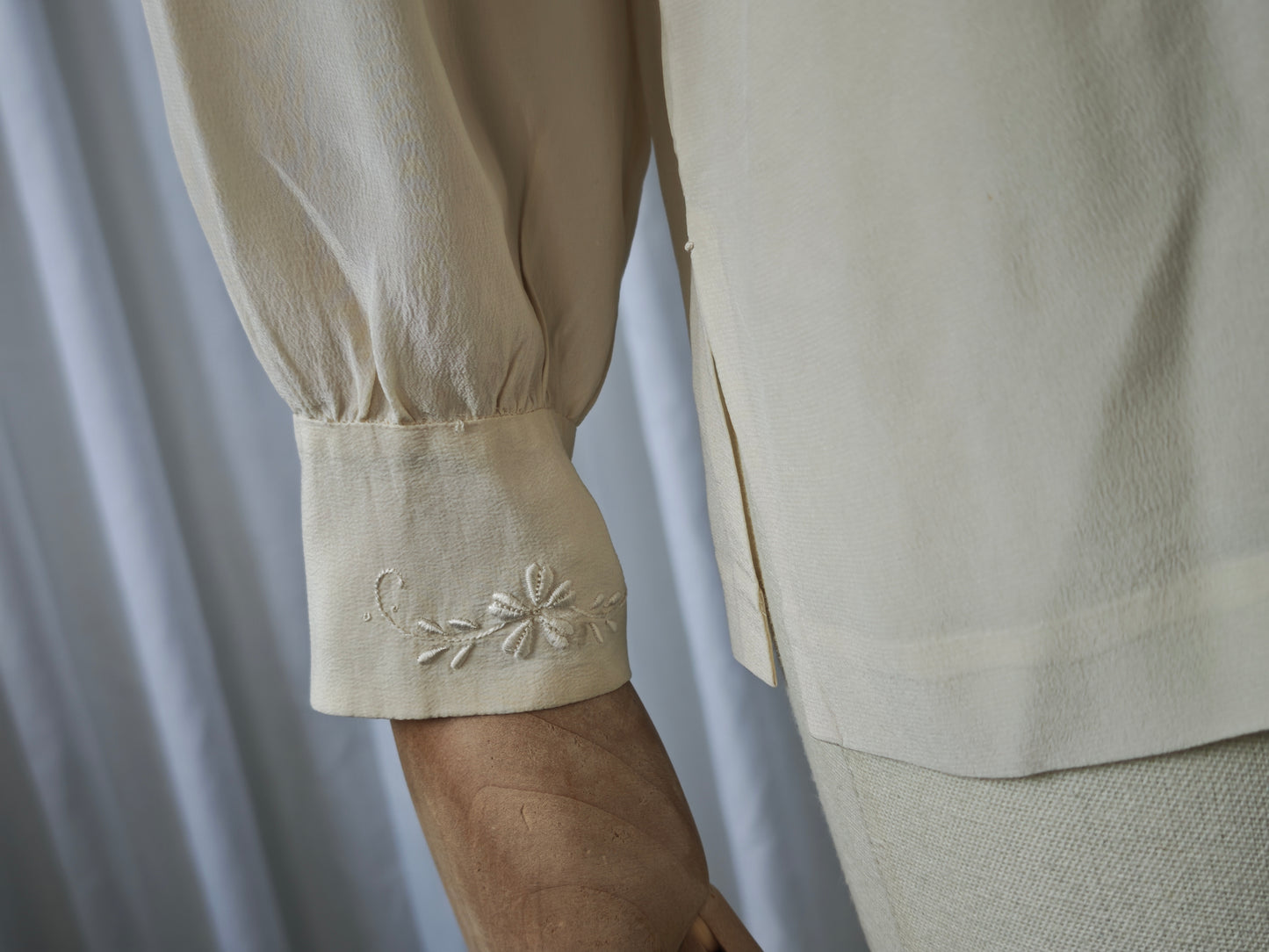 Traditional Chinese silk blouse