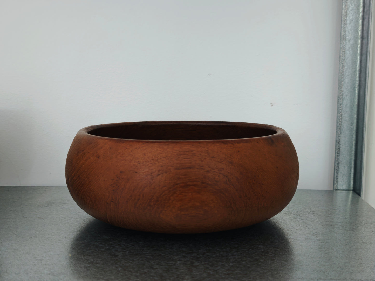 Mid century teak fruit bowl