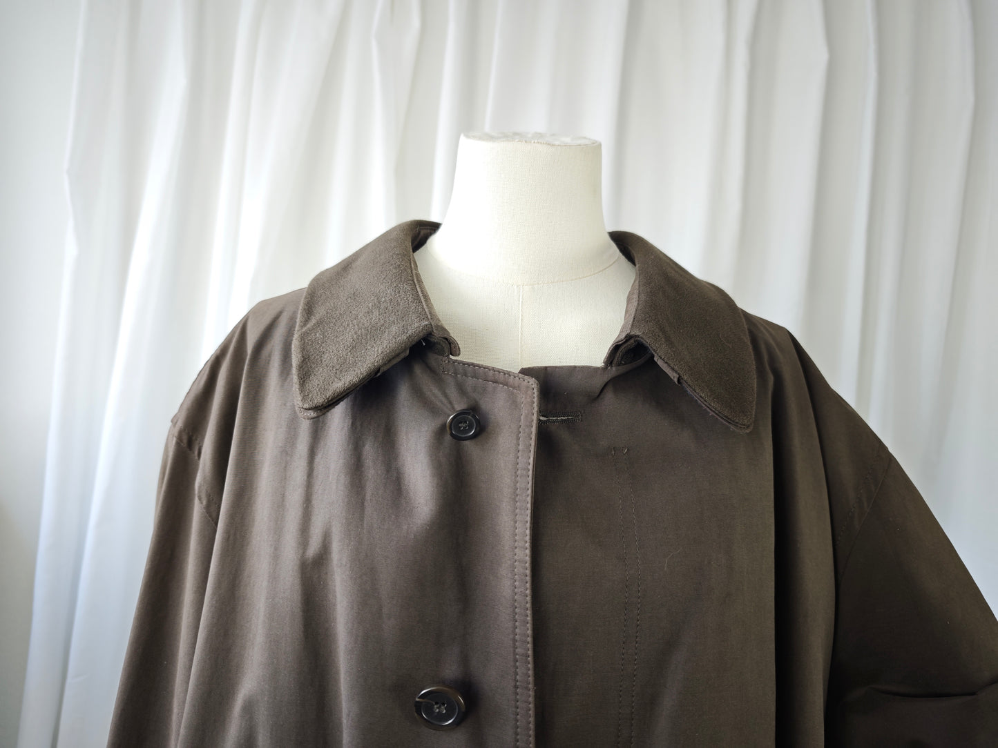 Chocolate brown bugatti trench - XL/XXL