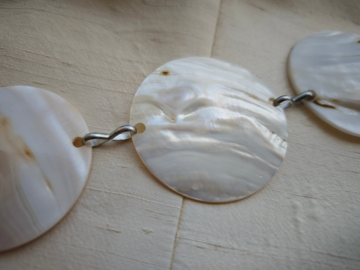 Natural shell belt