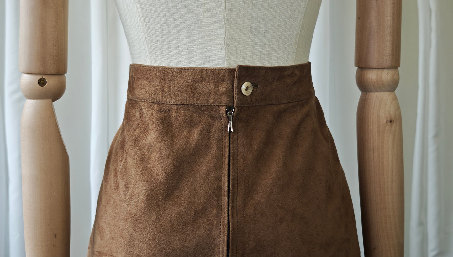 Fringe mini skirt