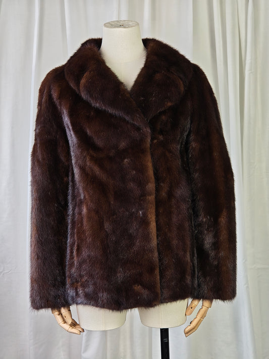 Chocolate brown fur - S/M