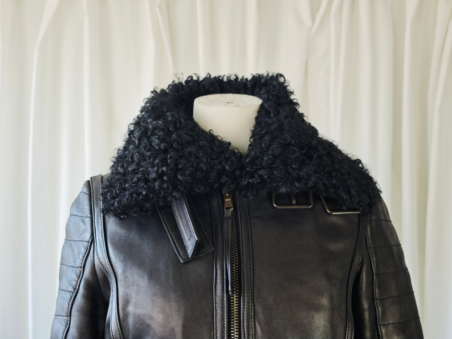 Shearling aviator jacket
