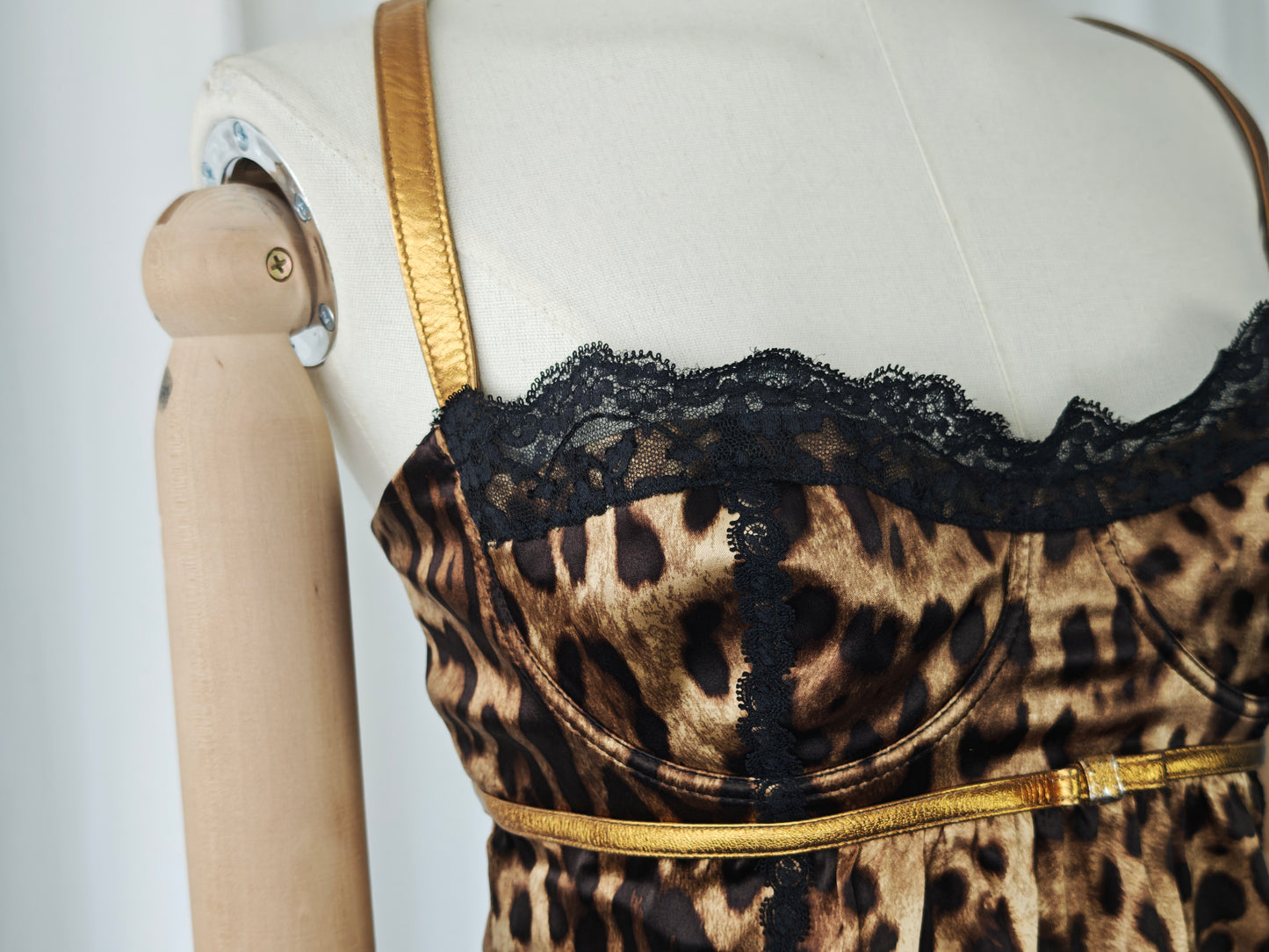 Dolce & Gabbana silk corset