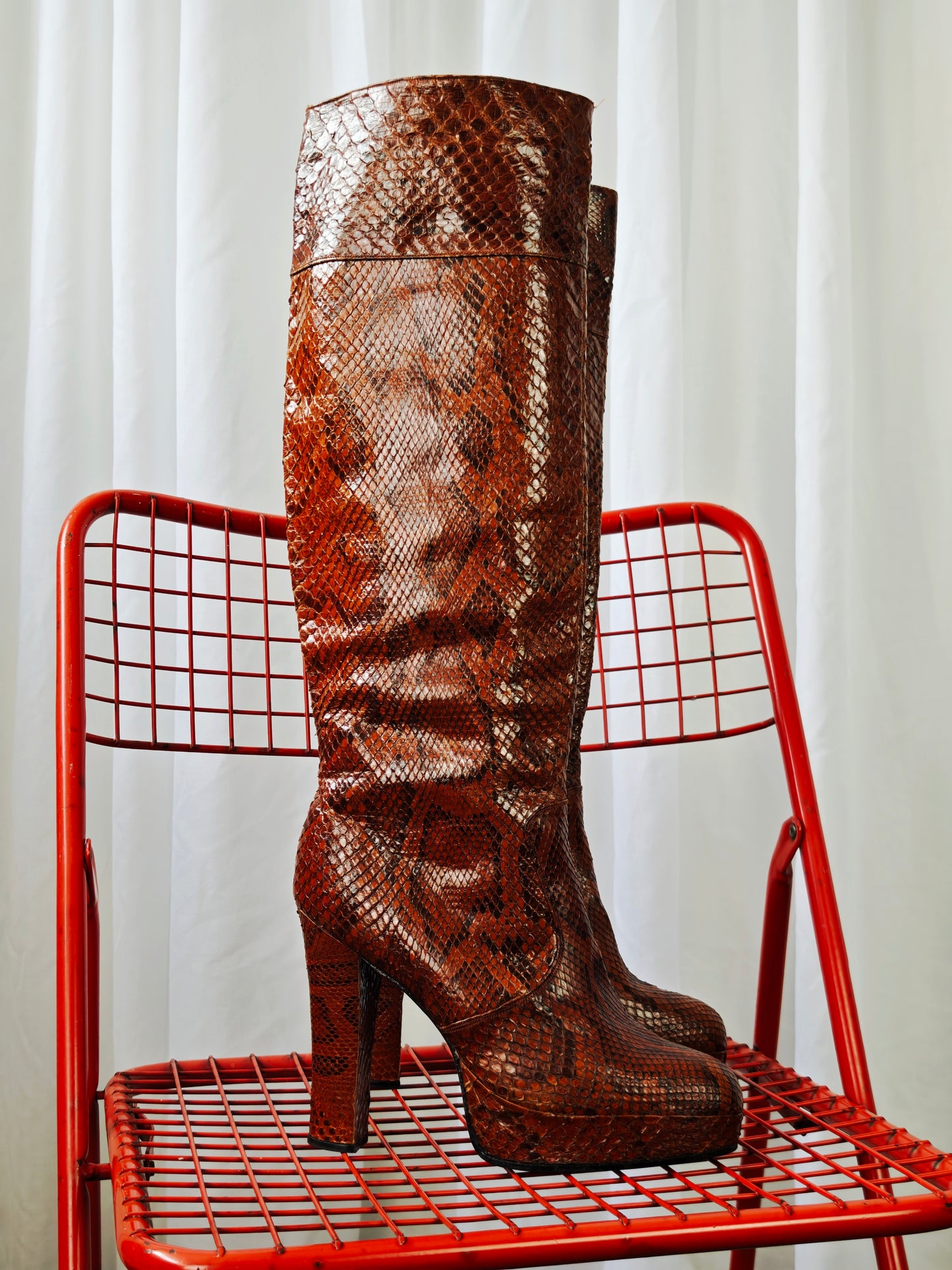 1970s python disco boots - 39