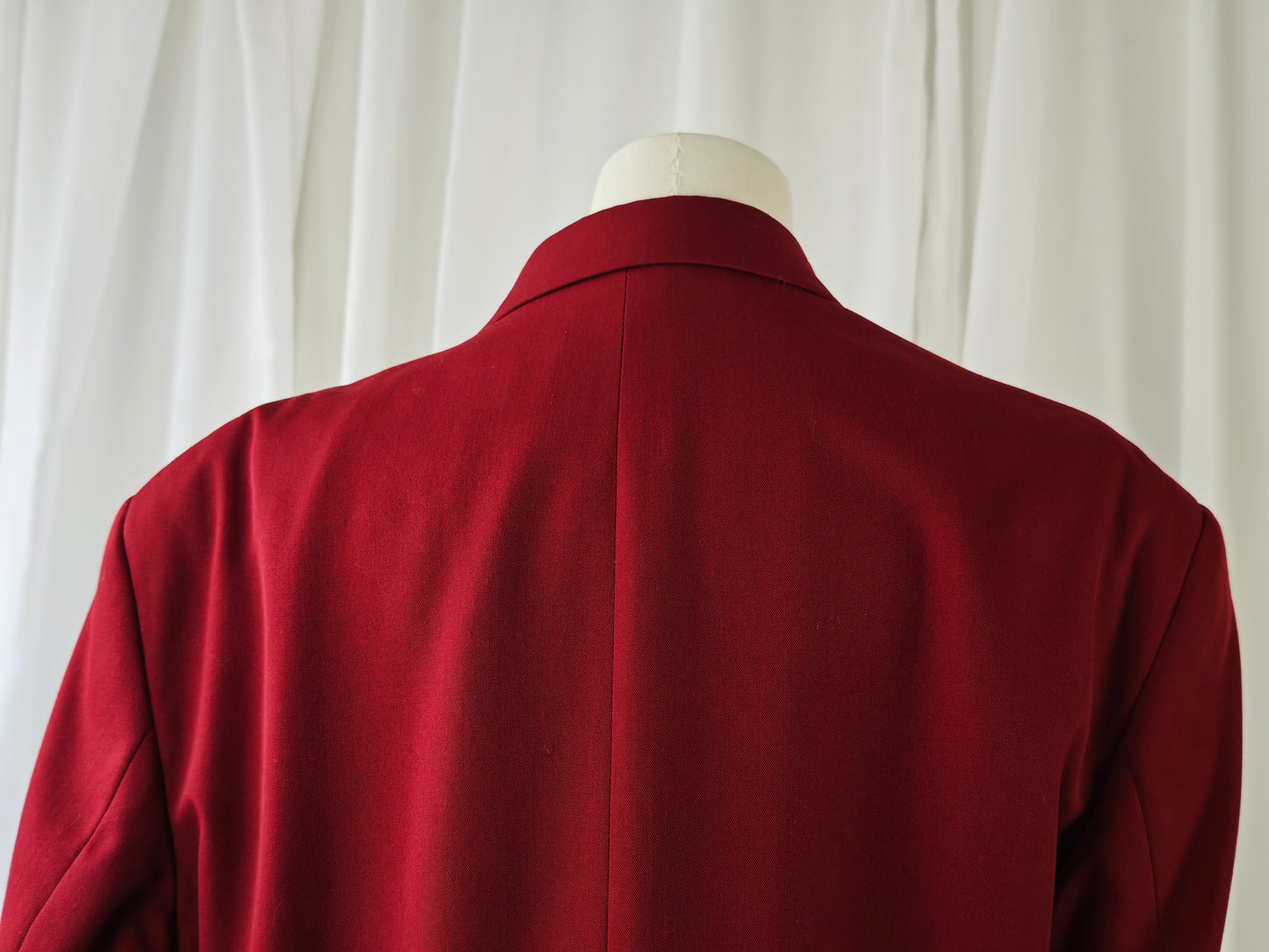 Burgundy blazer - L-XL